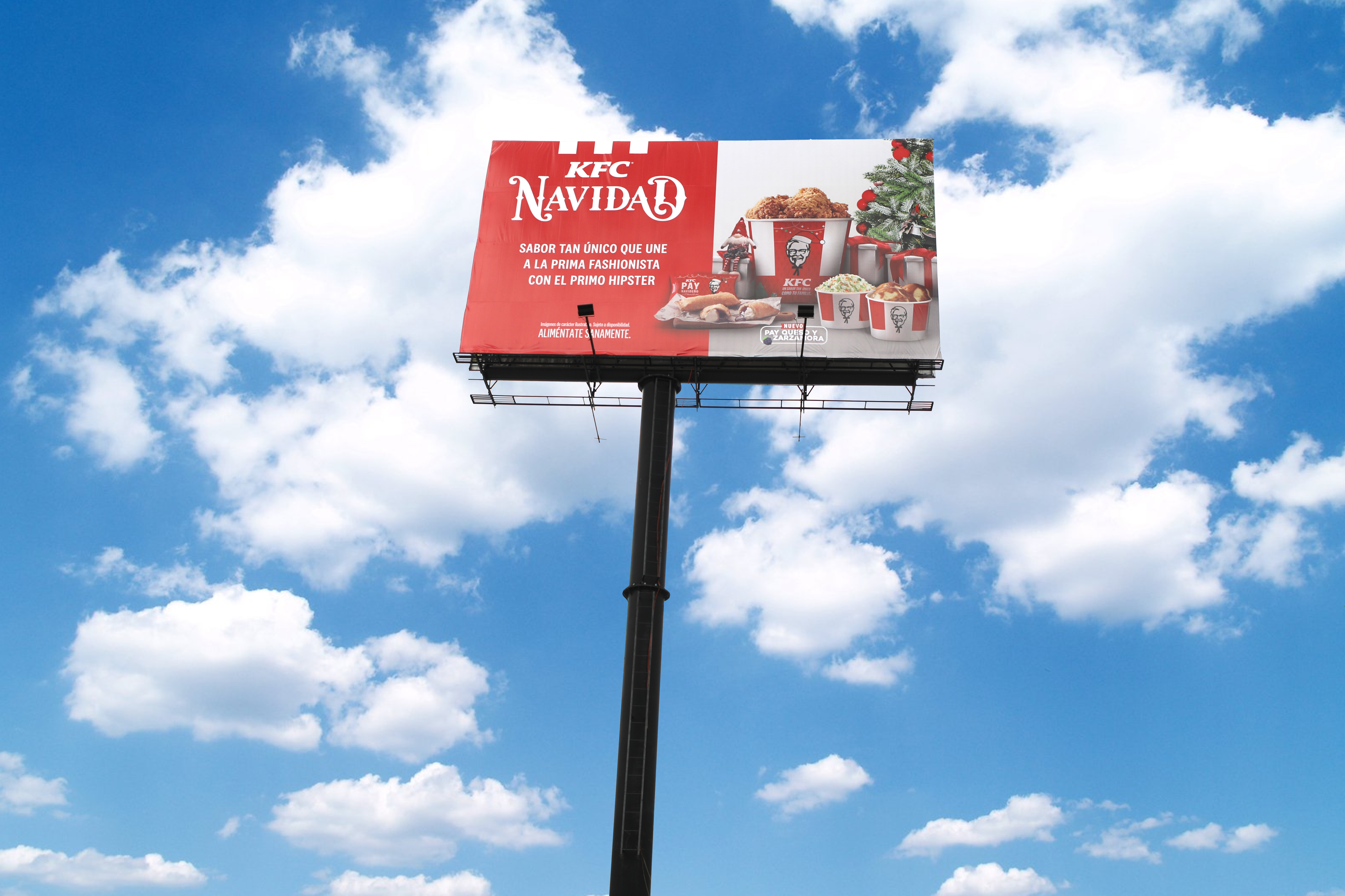 KFC Navidad, espectacular naranti Espectacular de naranti, KFC