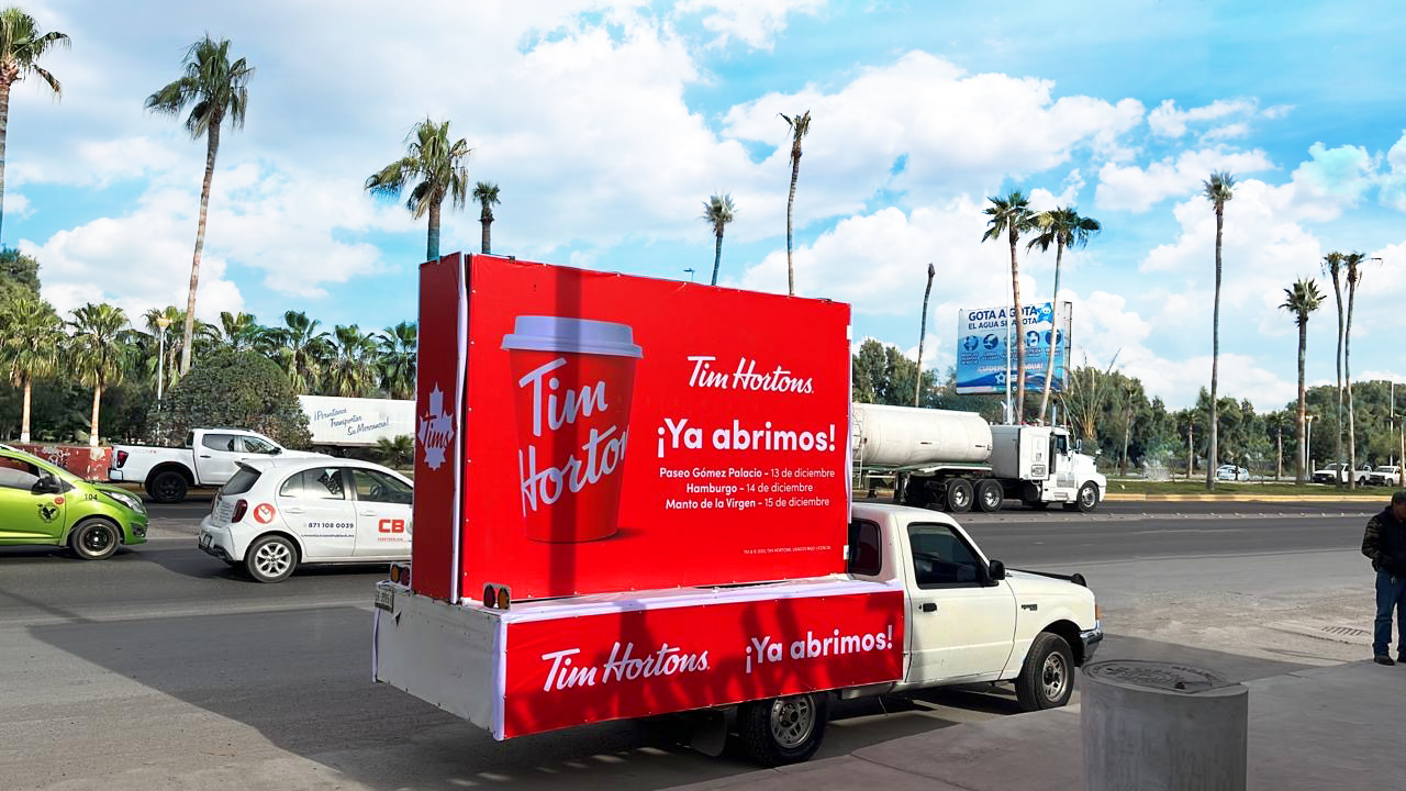 Valla móvil, naranti