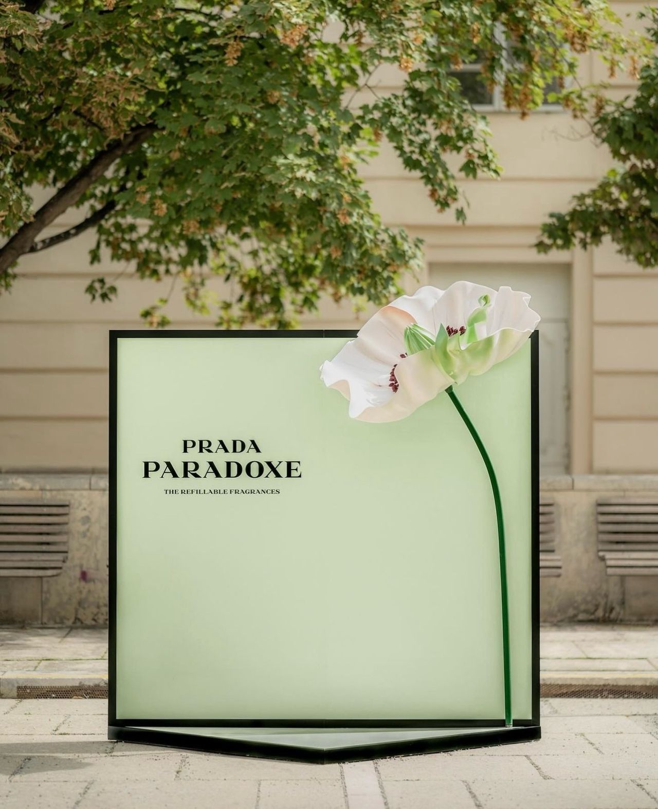 prada pop up store ooh