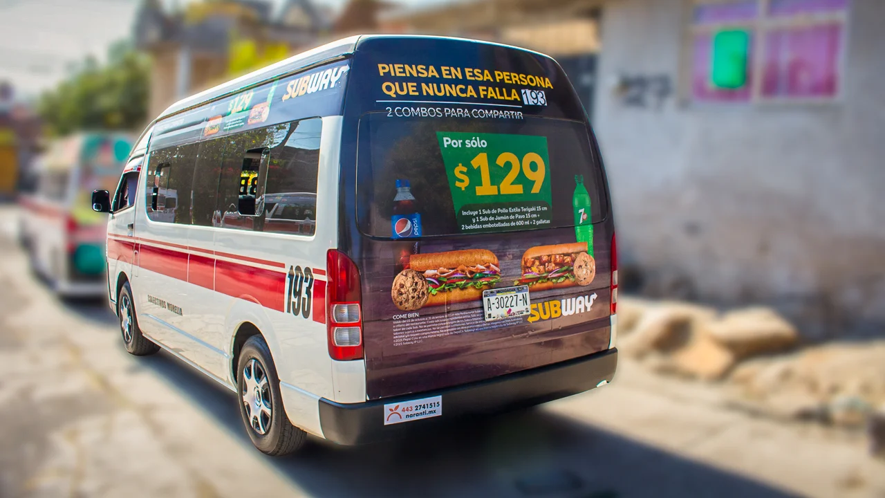 Publicidad en transporte publico Publicidad en transporte publico