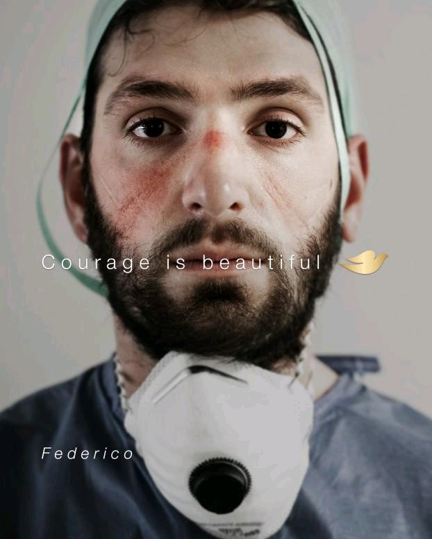 Hombre representa propósito Dove