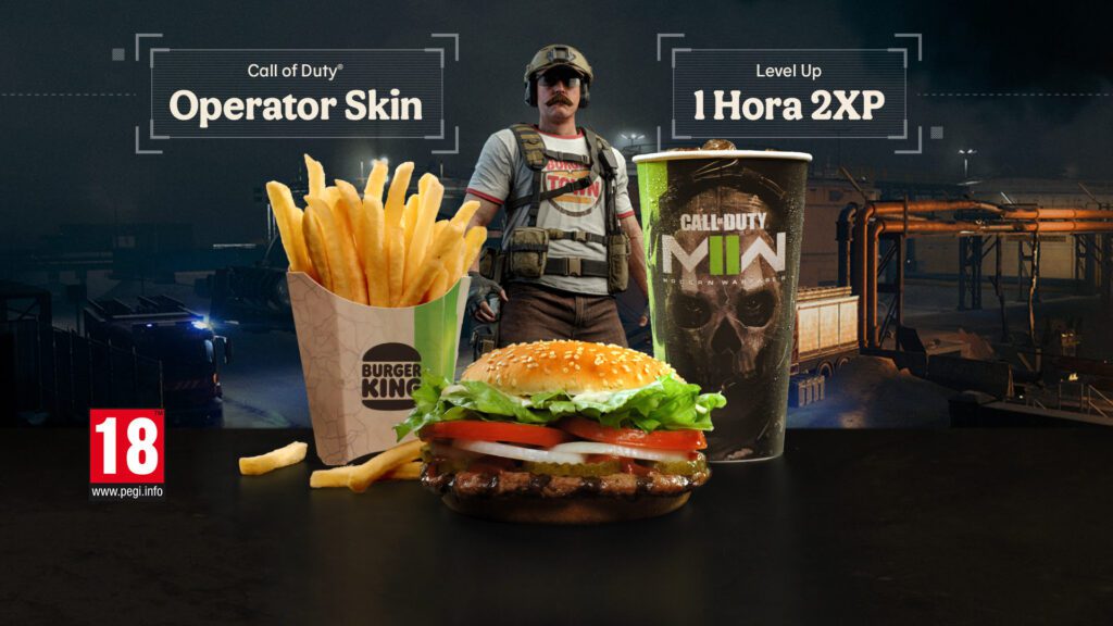 Campaña Burger King con Call of Duty
