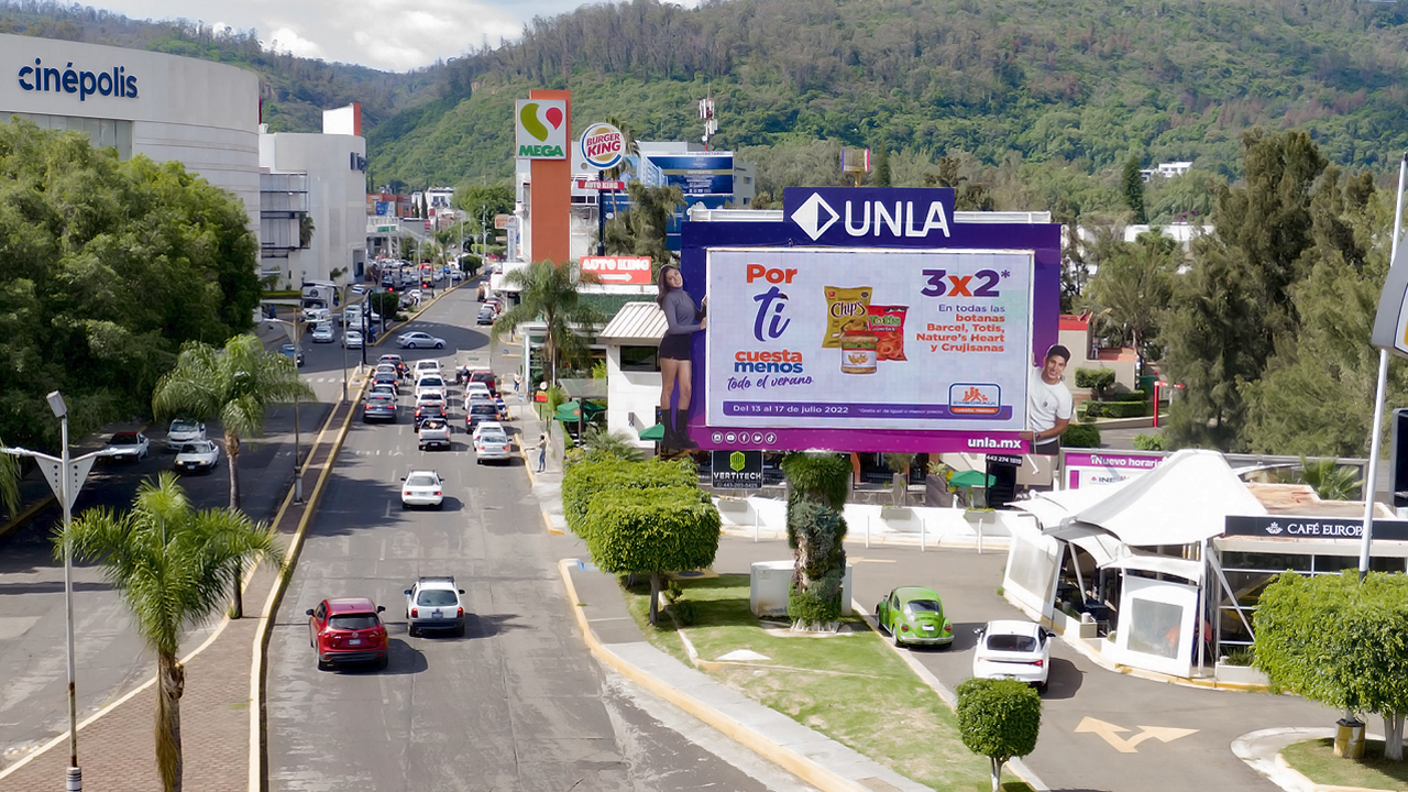 chedraui publicidad en espectaculares digitales