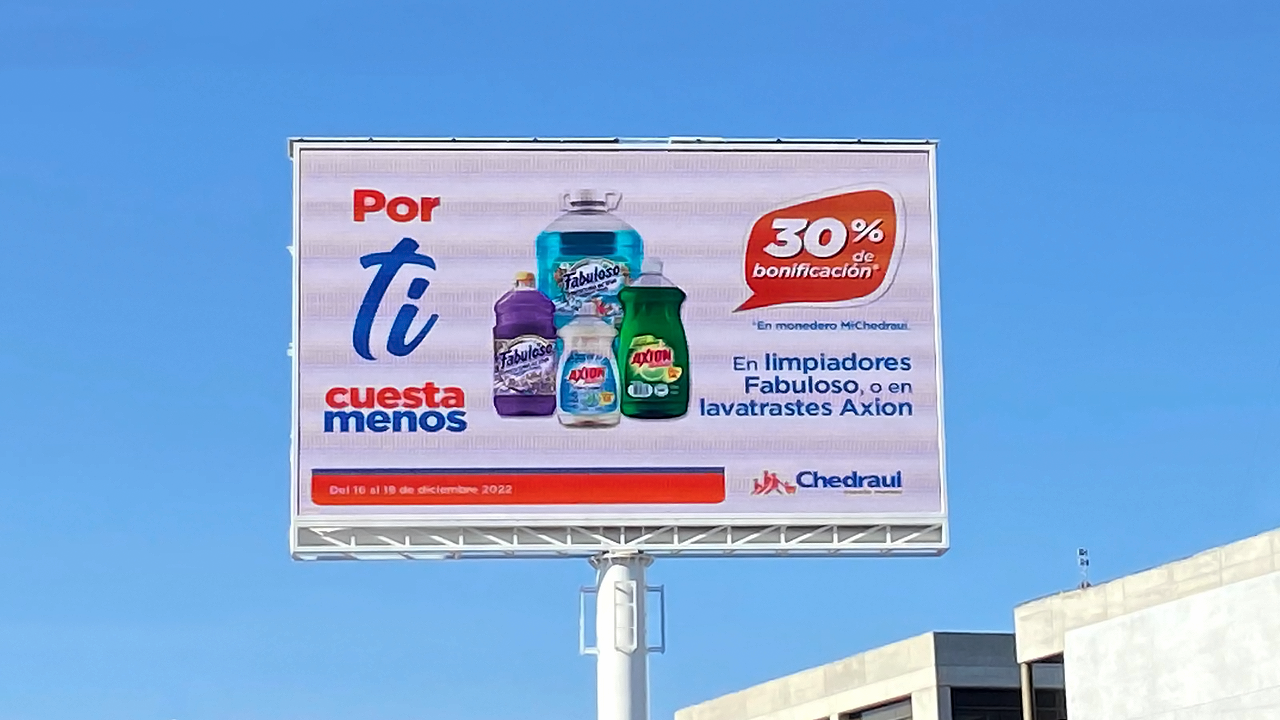 Chedraui publicidad en espectaculares digitales.webp