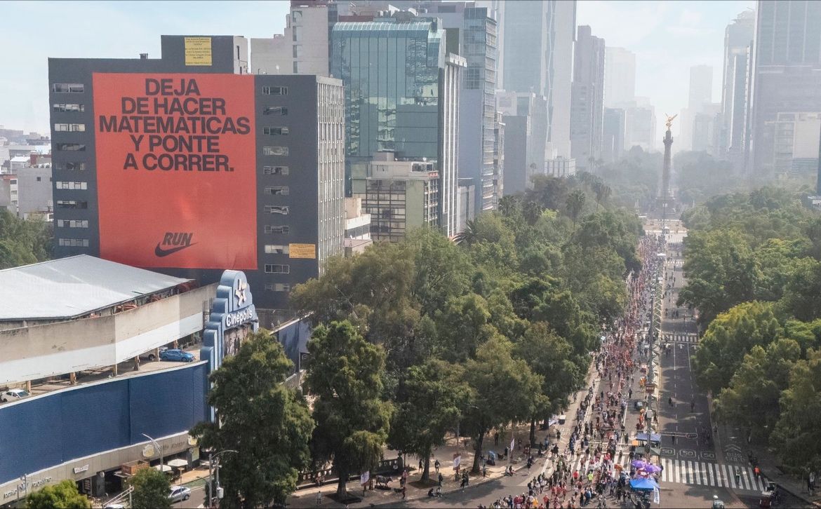 publicidad de nike maraton 2024