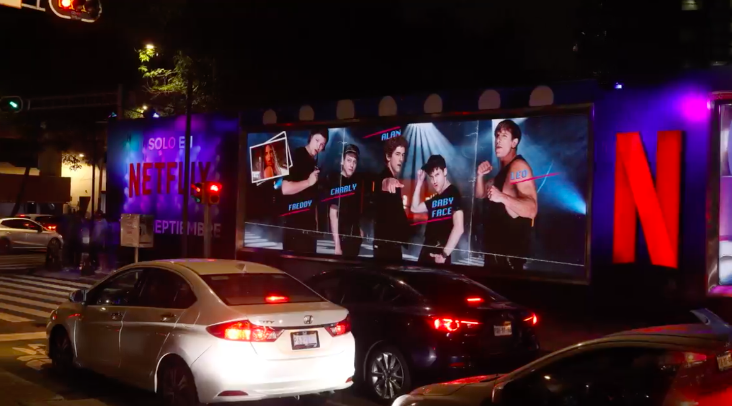 Technoboys publicidad en vallas