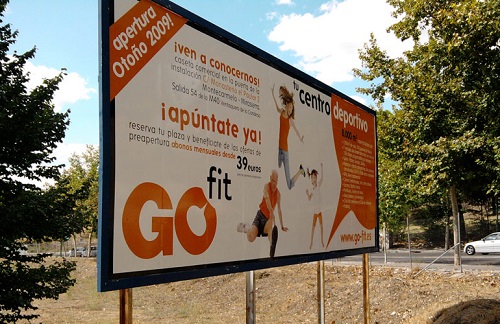 error en la publicidad exterior