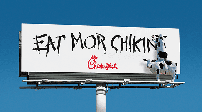 eat more chicken chick fil a