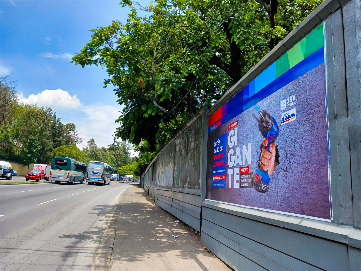 publicidad en vallas de bosch