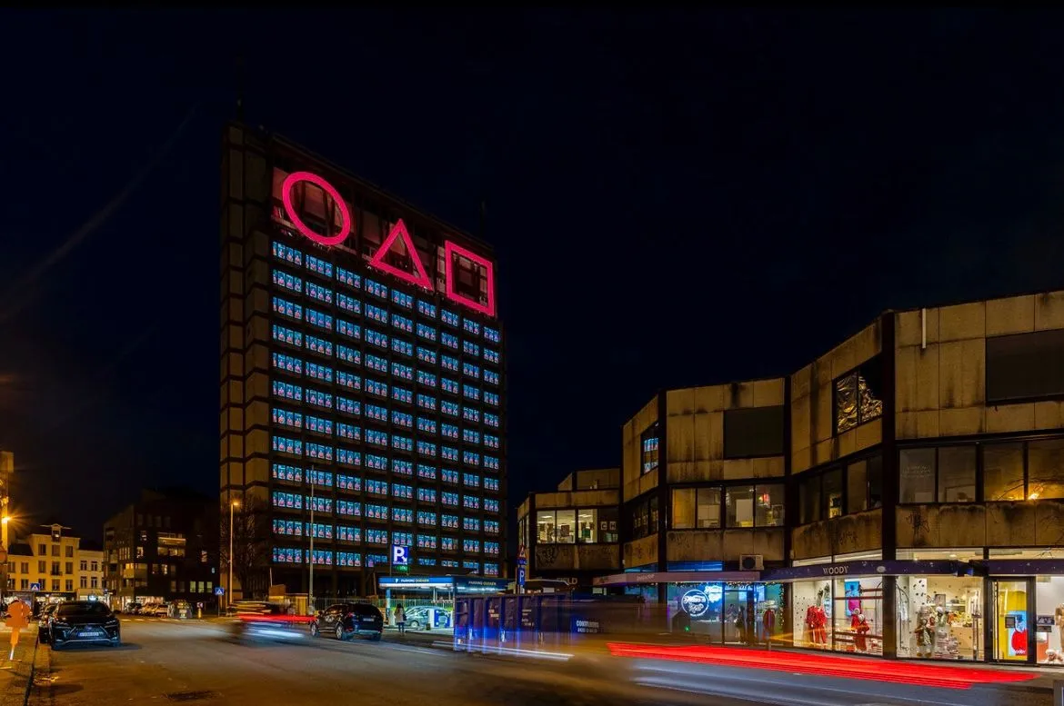 el juego del calamar edificio