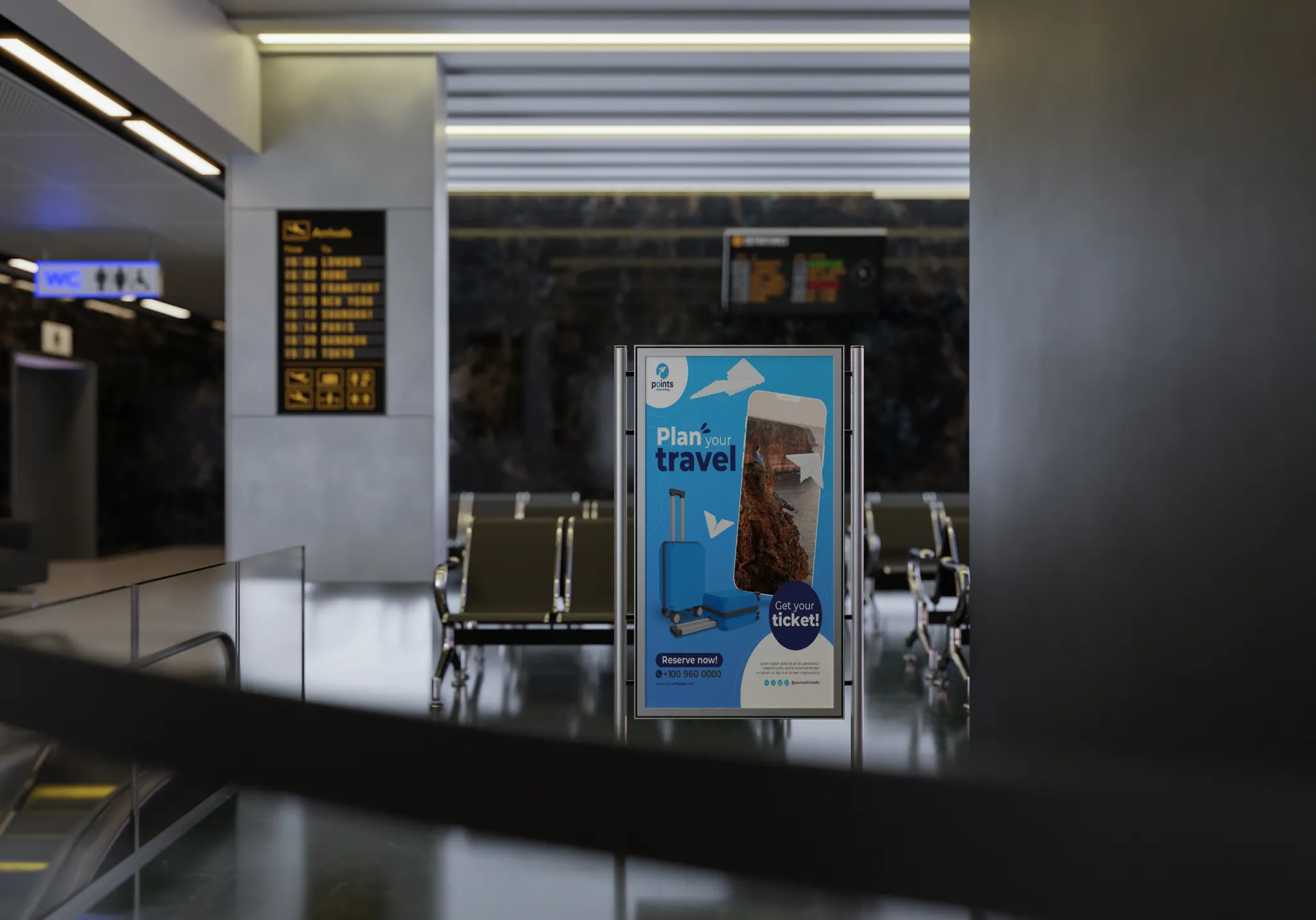 publicidad visual, creando ambiente publicitario