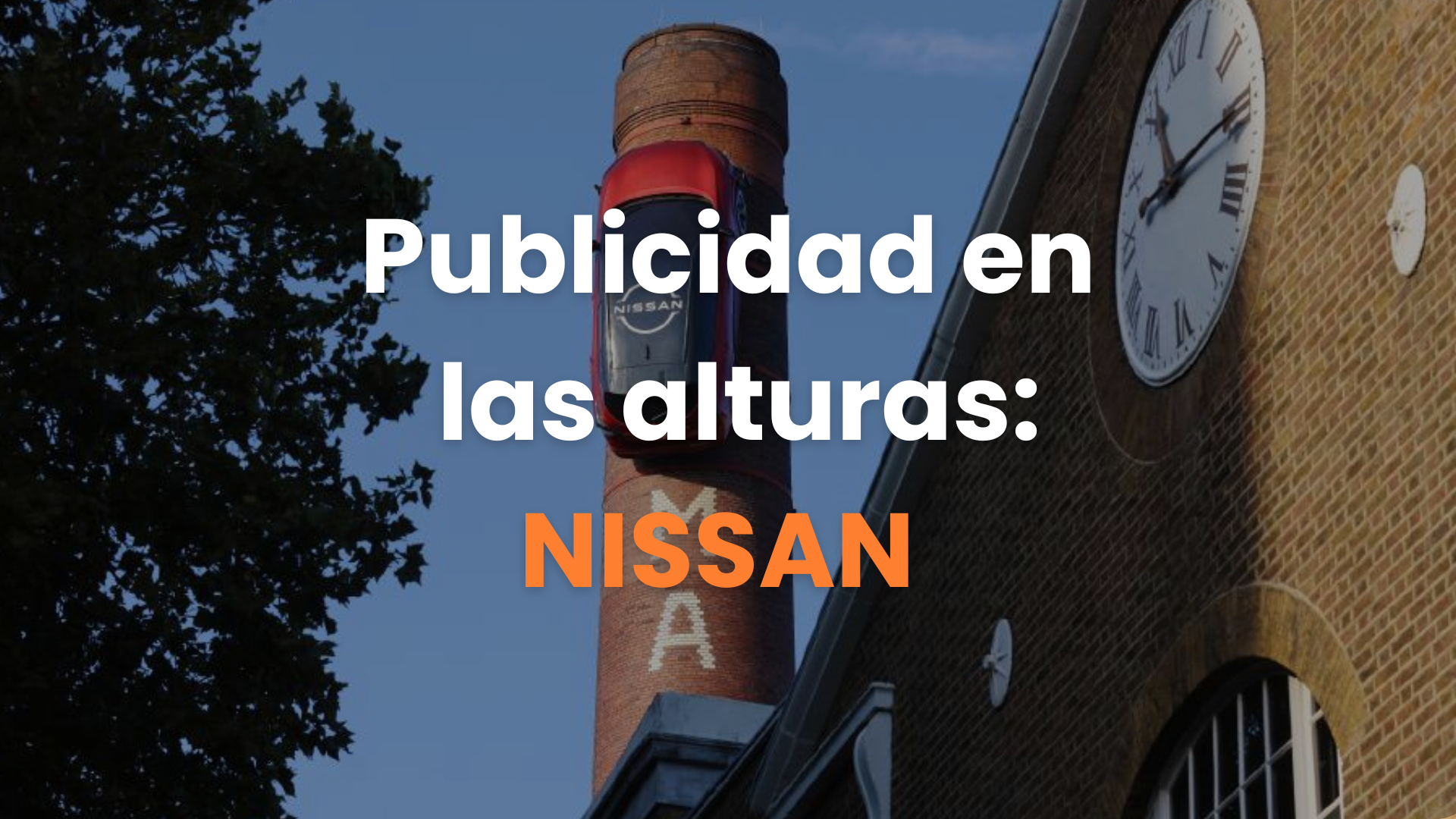 nissan, qashqai, reino unido, inglaterra, manchester, londres, chimenea truman, publicidad exterior.