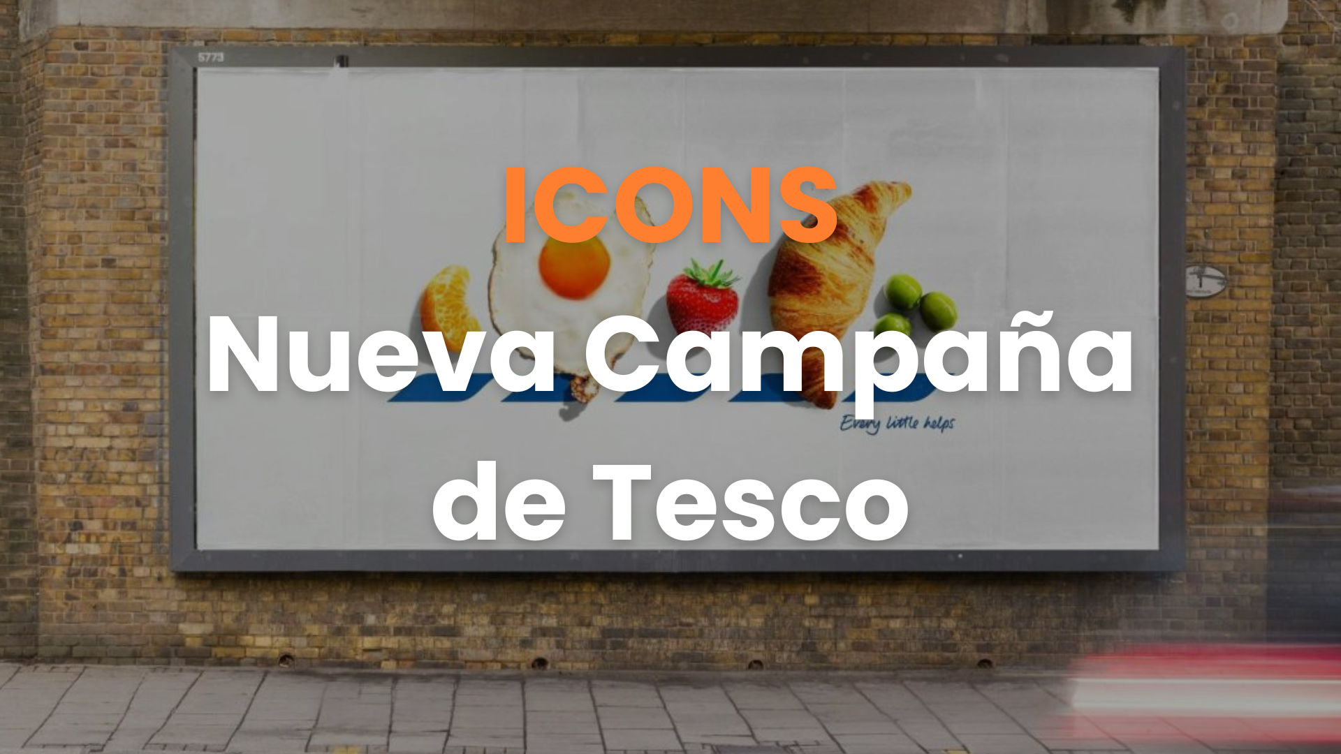 tesco, icons, iconos, uk, reino unido, campaña, publicidad exterior.