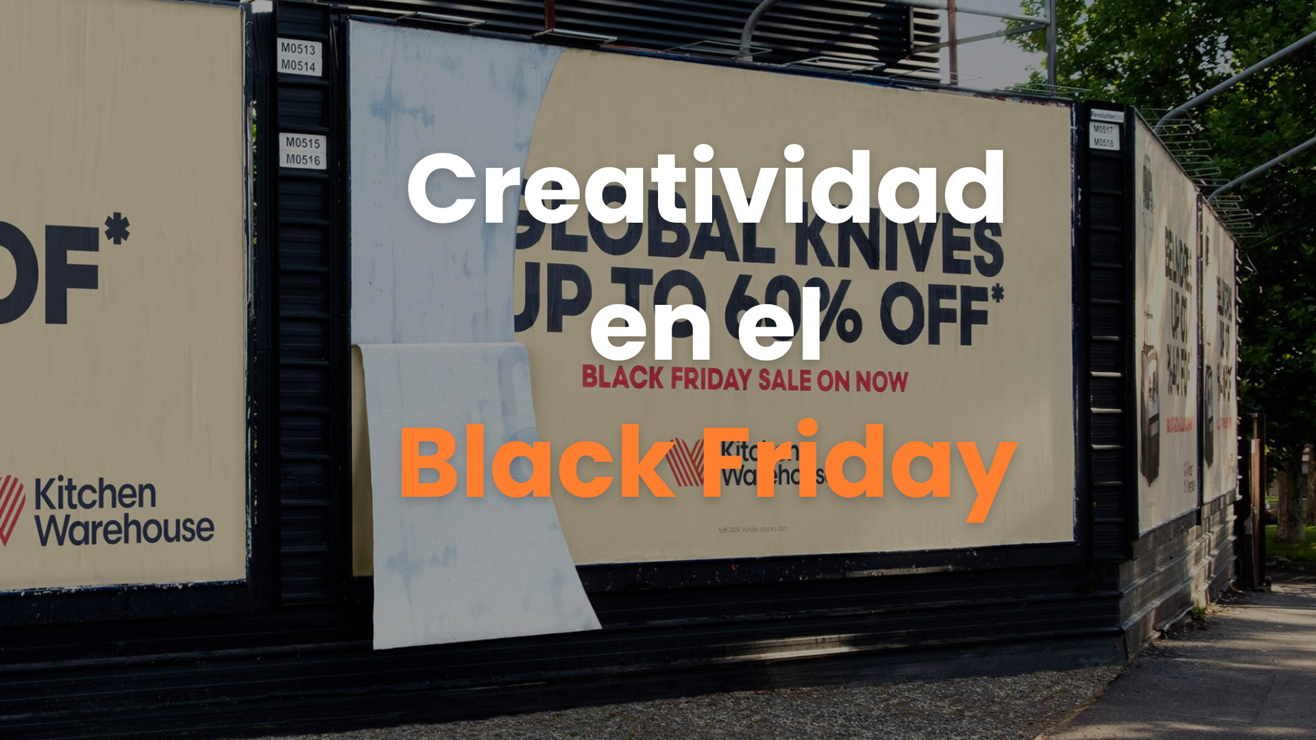 agencia de publicidad exterior, anuncios espectaculares, agencia de medios, black friday, australia, kitchen warehouse, OOH.