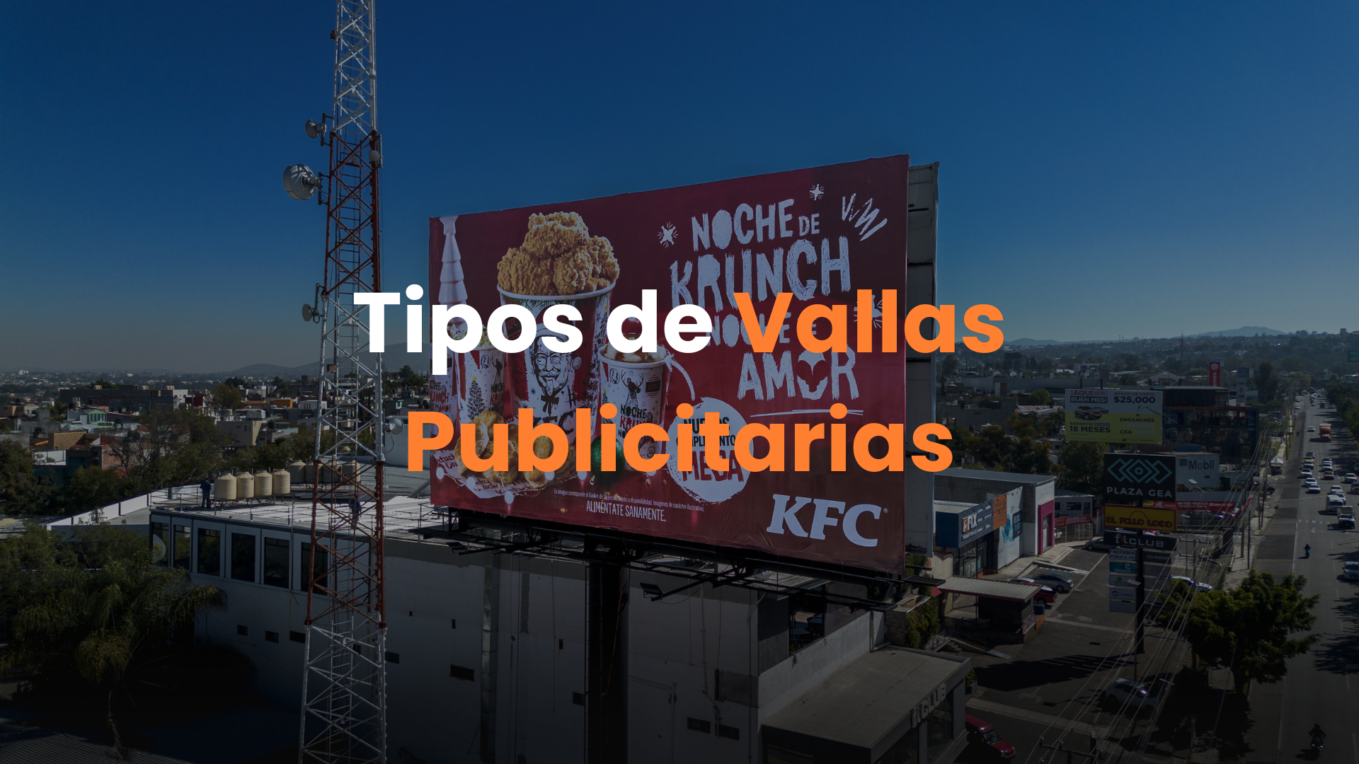 tipos de vallas publicitarias, anuncios espectaculares, vallas fijas, vallas moviles, pantallas digitales