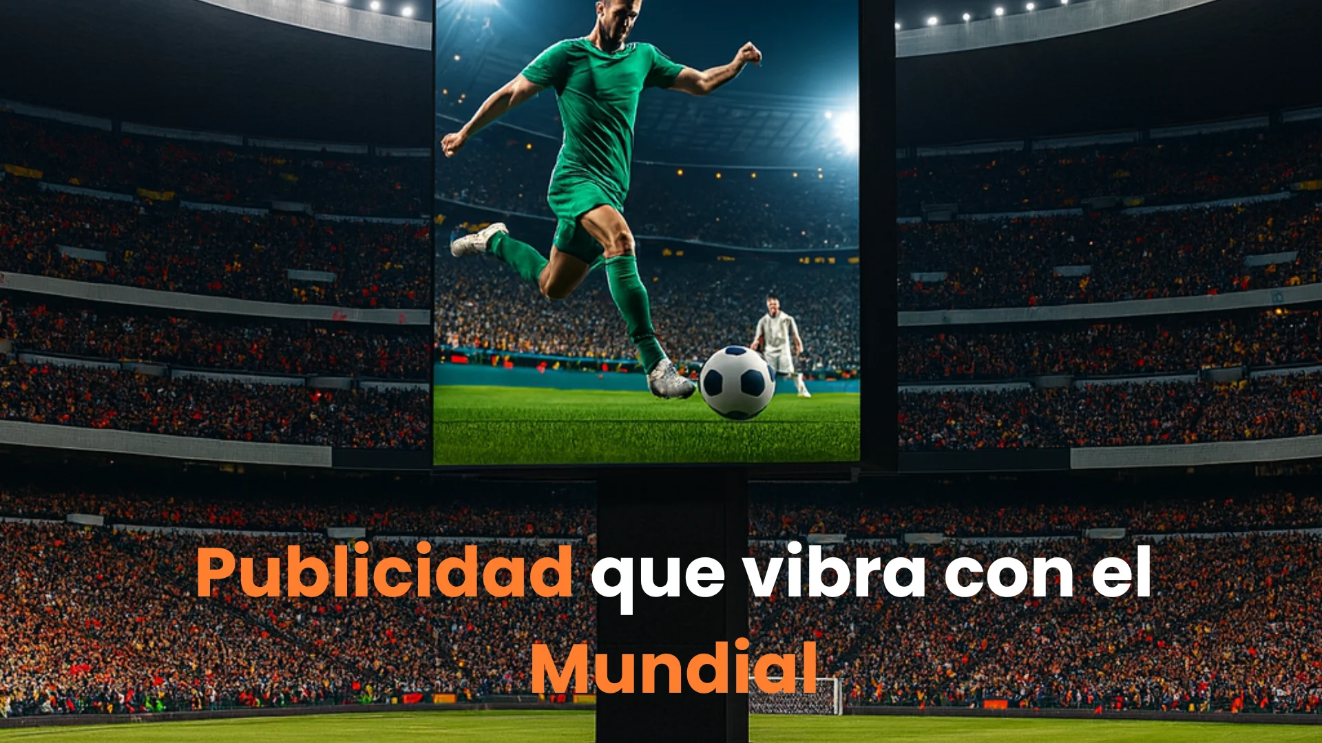 Mundial 2026, publicidad OOH digital