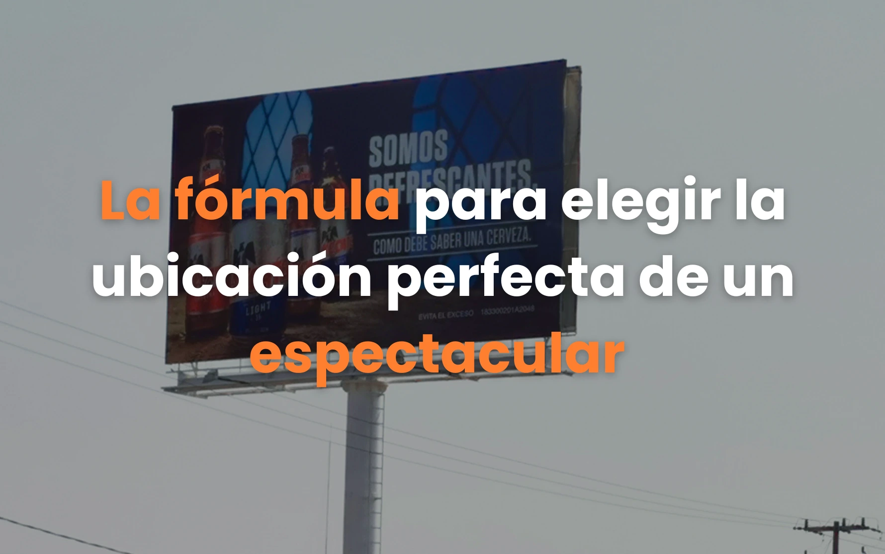 ubicación de espectaculares
