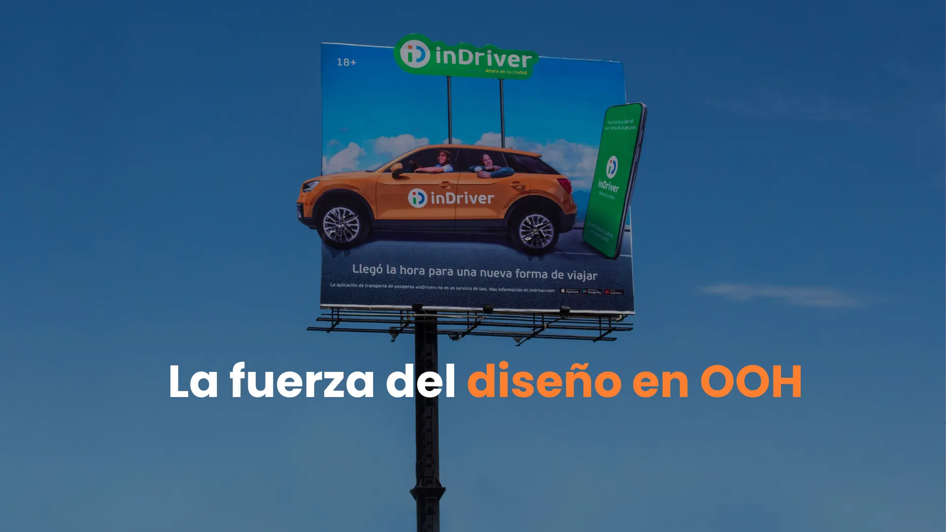 diseño creativo OOH, publicidad exterior creativa