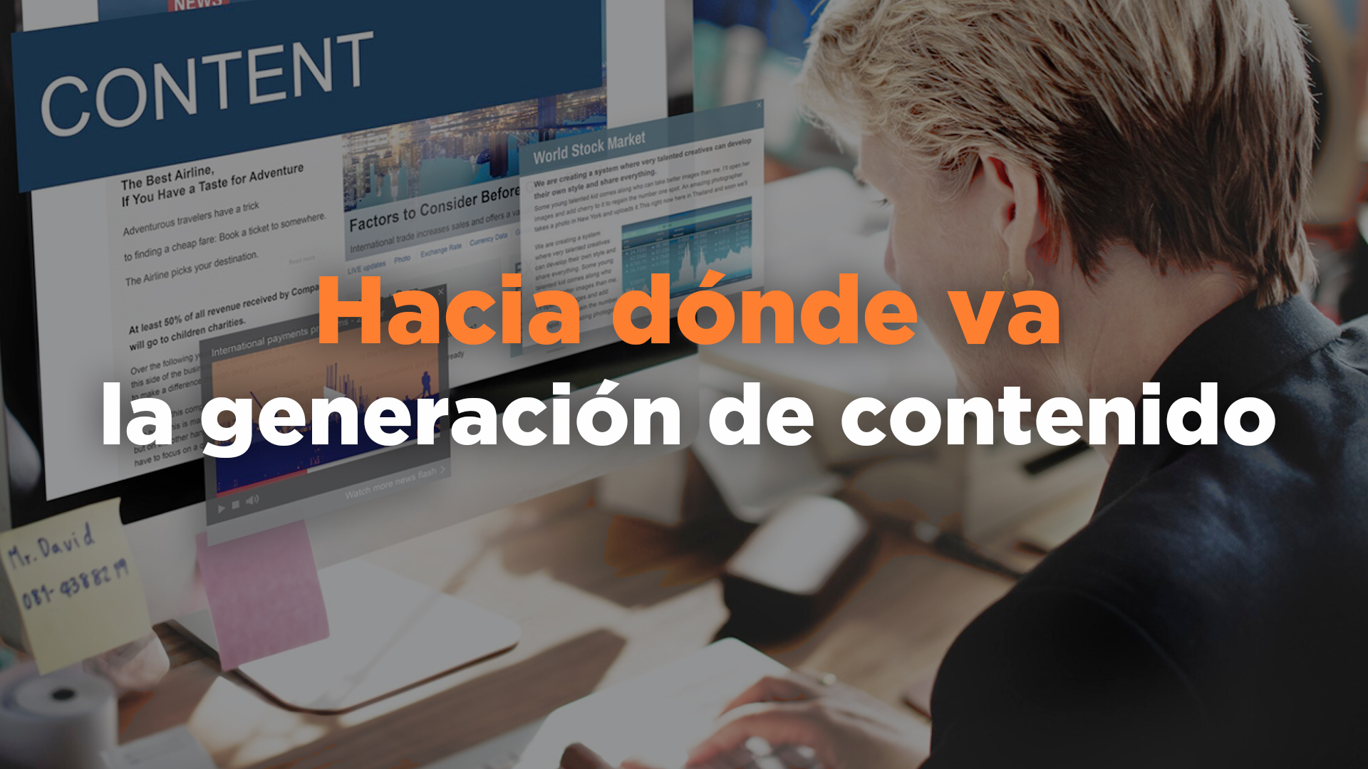 Generación de contenido