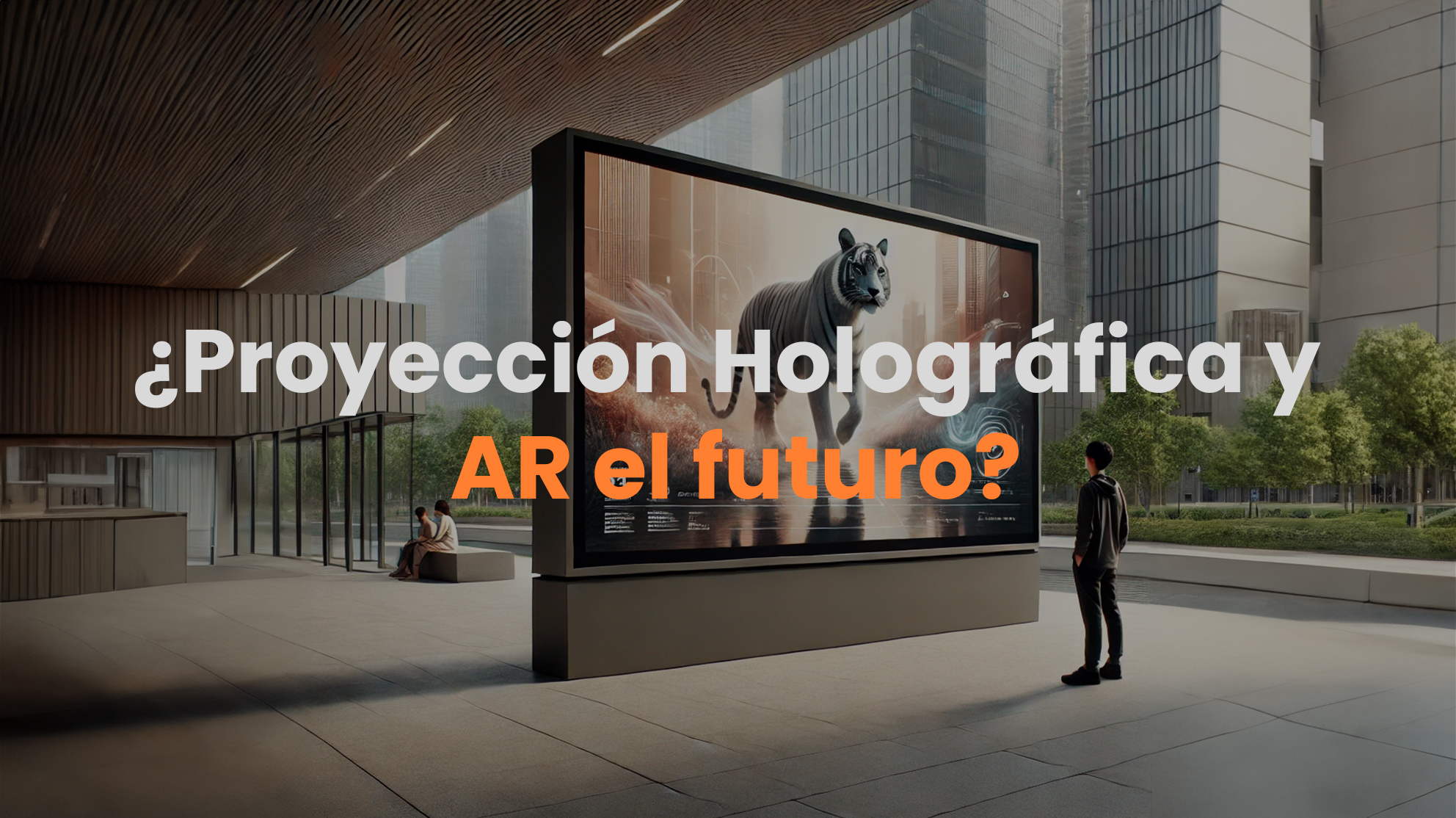 Proyección Holográfica, Realidad Aumentada, Publicidad Exterior, Tecnologías Avanzadas, Experiencias Interactivas, Innovación Publicitaria.