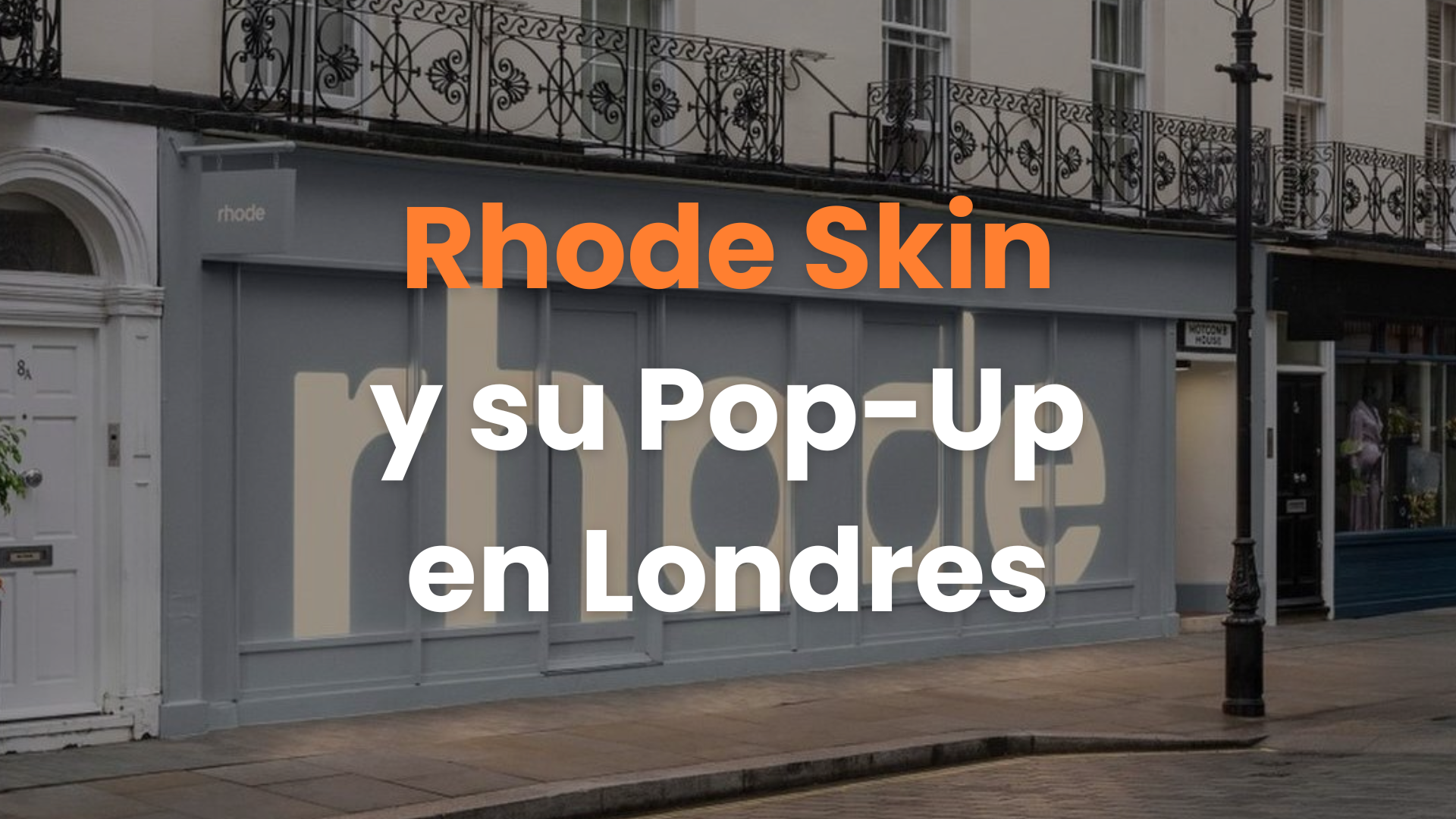 rhode skin, hailey bieber, uk, london, pop up store, londres, pop up.