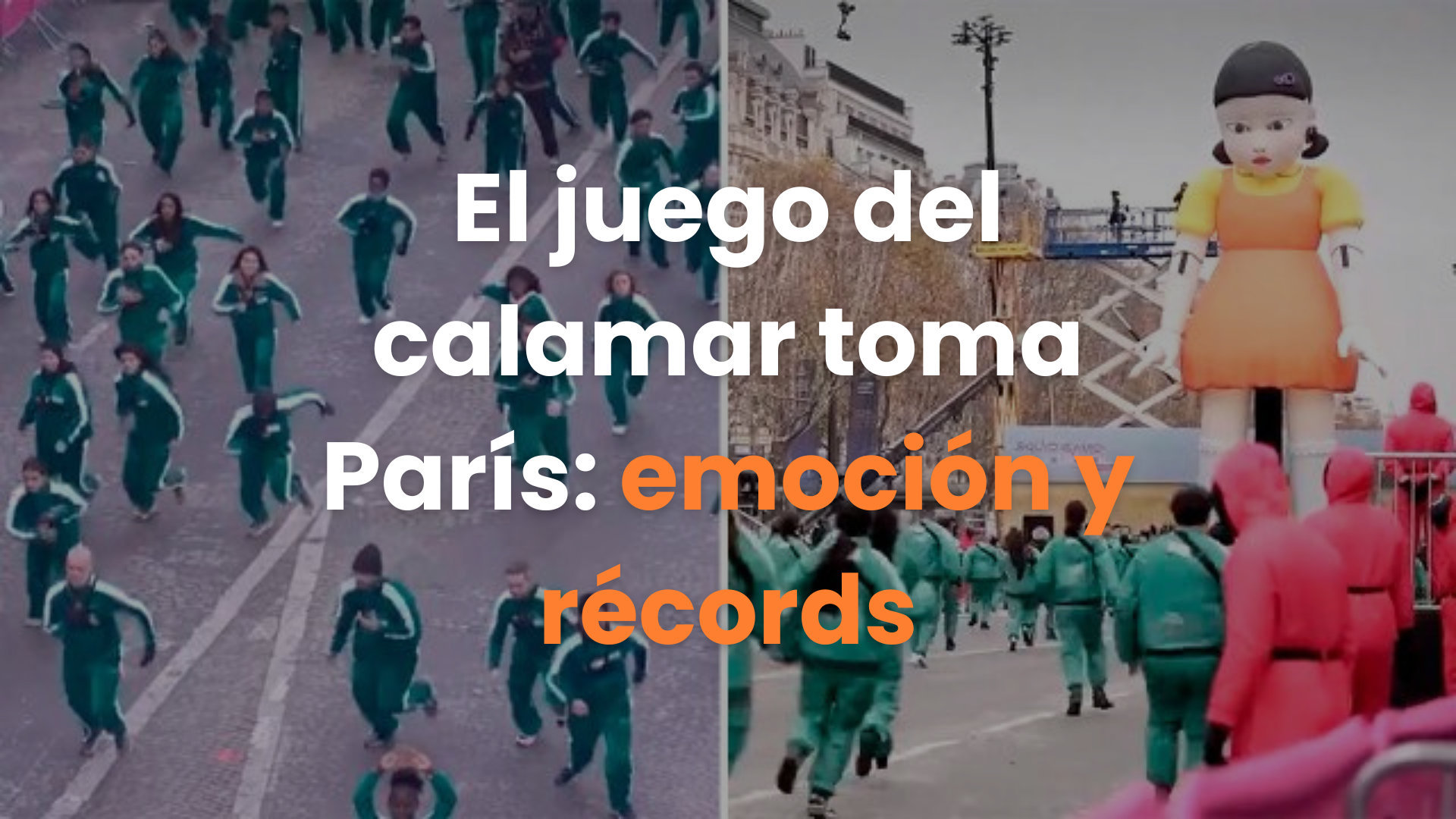 Marketing, Netflix, El Juego de Calamar, activación, París