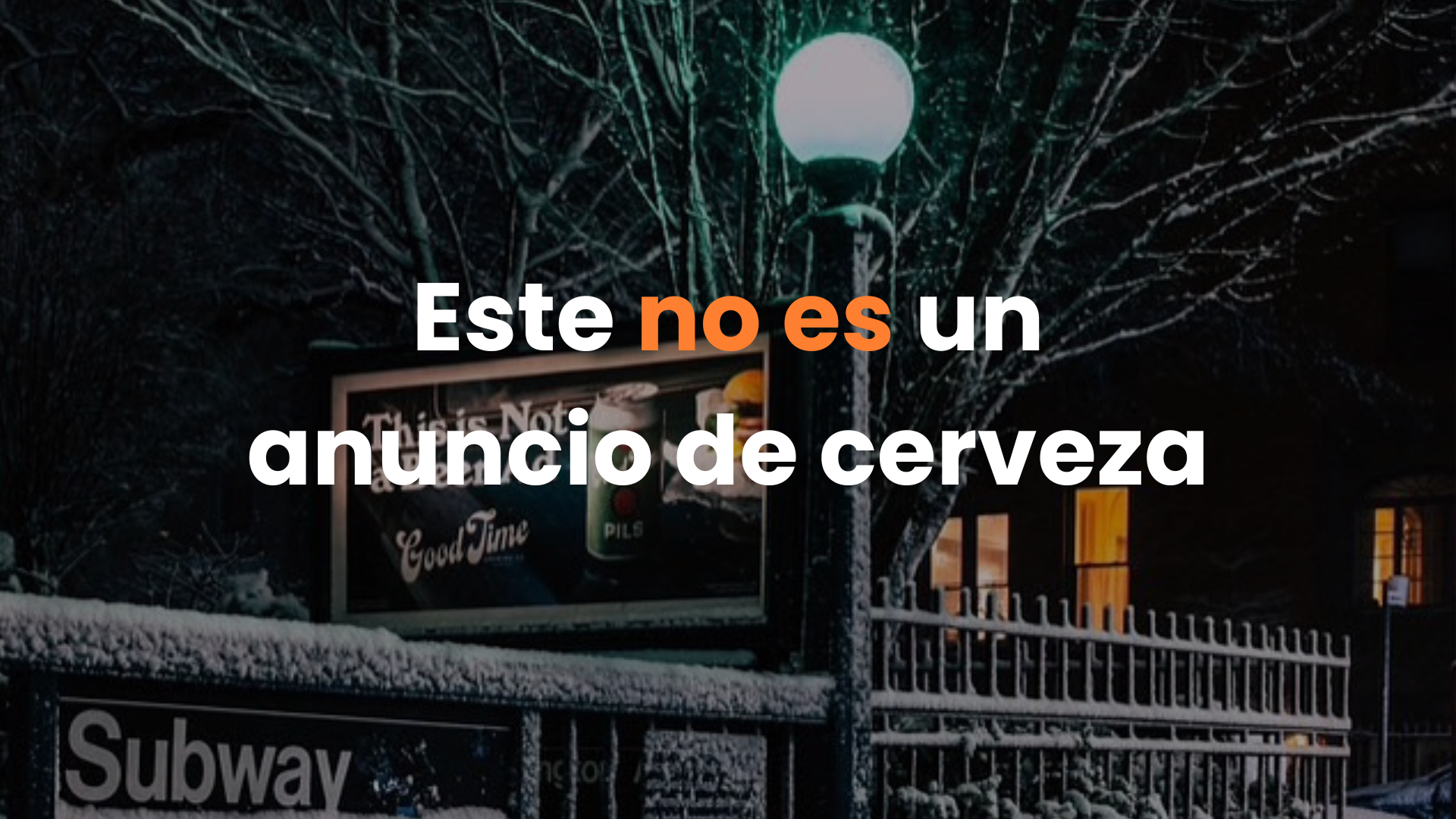 Marketing, cerveza anuncio