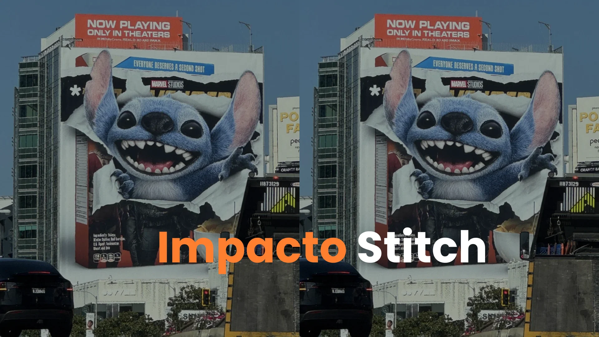 Stitch y el merchandising que inspira la publicidad exterior